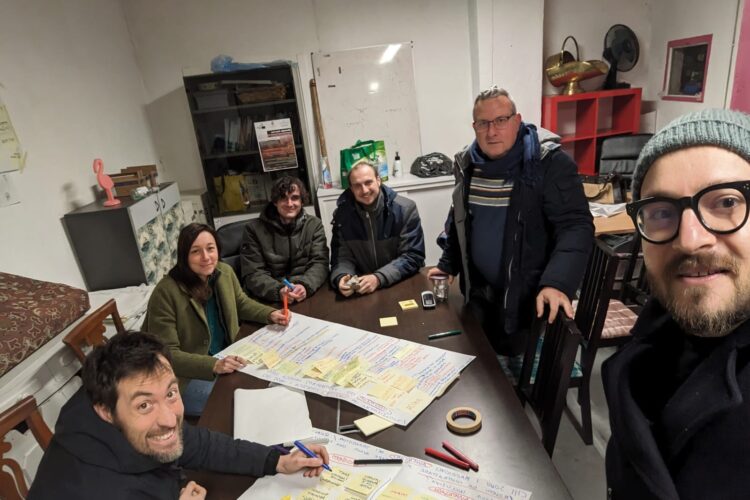 Il gruppo al lavoro!